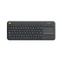 Tastatur Logitech 920-007145 Englisch EEUU Schwarz QWERTY von Logitech, Tastaturen - Ref: S55080817, Preis: 56,58 €, Rabatt: %