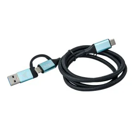 Cable USB C i-Tec C31USBCACBL Azul Negro Negro/Azul 1 m de i-Tec, Cables USB - Ref: S55090349, Precio: 15,37 €, Descuento: %