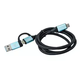 Câble USB C i-Tec C31USBCACBL Bleu Noir Noir/Bleu 1 m de i-Tec, Câbles USB - Réf : S55090349, Prix : 15,37 €, Remise : %