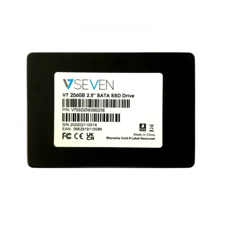 Disque dur V7 V7SSD256GBS25E 256 GB SSD de V7, Disques durs solides - Réf : S55149574, Prix : 20,47 €, Remise : %