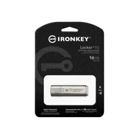 Clé USB Kingston IKLP50/16GB 16 GB de Kingston, Clés USB - Réf : S55160397, Prix : 31,69 €, Remise : %