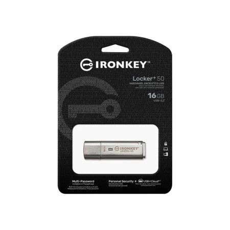 Clé USB Kingston IKLP50/16GB 16 GB de Kingston, Clés USB - Réf : S55160397, Prix : 31,29 €, Remise : %