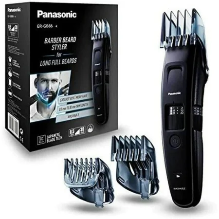 Rasoio per depilazione e per Capelli Panasonic ER-GB86-K503 0,5-30 mm (3 Unità) di Panasonic, Tagliacapelli - Rif: S55249229,...