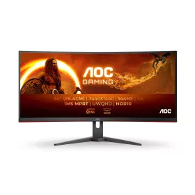 Écran AOC CU34G2XE/BK 34" 144 Hz de AOC, Ecrans PC - Réf : S55265156, Prix : 342,31 €, Remise : %