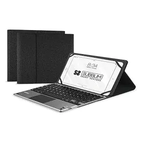 Funda para Tablet y Teclado Subblim SUB-KT2-BTP001 Qwerty Español Negro de Subblim, Teclados - Ref: M0300434, Precio: 34,99 €...