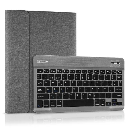 Custodia per Tablet e Tastiera Subblim SUB-KT2-BT0002 Grigio Qwerty in Spagnolo Bluetooth di Subblim, Tastiere - Rif: M030043...