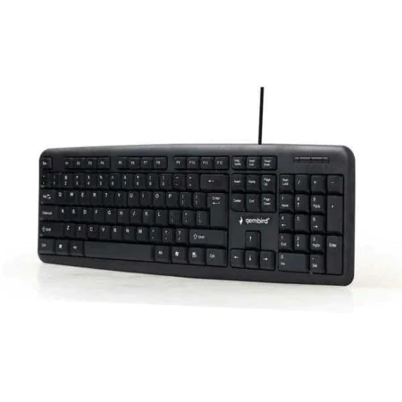 Keyboard GEMBIRD KB-U-103-ES Black Spanish by GEMBIRD, Keyboards - Ref: S5602240, Price: 6,66 €, Discount: %