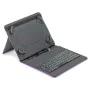 Teclado Bluetooth con Soporte para Tablet Maillon Technologique MTKEYUSBPR2 9.7"-10.2" Negro Qwerty Español Púrpura Español d...