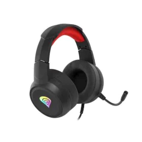 Bluetooth Headset with Microphone Genesis NSG-1609 Red Black Multicolour by Genesis, Headphones and accessories - Ref: S56053...