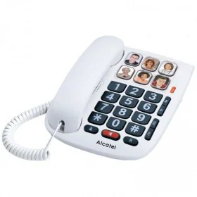 Téléphone fixe Alcatel TMAX10 FR LED Blanc de Alcatel, Téléphones fixes et résidentiels - Réf : S5606692, Prix : 21,71 €, Rem...