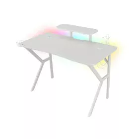 Tisch Gaming Genesis Holm 320 RGB Weiß von Genesis, Schreibtische und Computertische - Ref: S5609451, Preis: 133,81 €, Rabatt: %