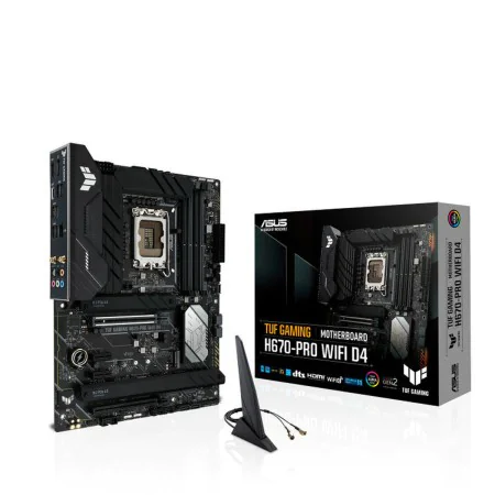 Motherboard Asus TUF GAMING H670-PRO WIFI D4 LGA1700 ATX by Asus, Base plates - Ref: S5613096, Price: 282,40 €, Discount: %