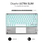 Clavier et pavé tactile Subblim SUB-KBT-SMBT50 Argenté Espagnol Qwerty QWERTY de Subblim, Claviers - Réf : M0300458, Prix : 2...