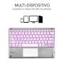 Tastatur und Touchpad Subblim SUB-KBT-SMBT50 Silberfarben Qwerty Spanisch QWERTY von Subblim, Tastaturen - Ref: M0300458, Pre...