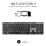 Clavier sans fil Subblim SUB-KB-3ADE301 Gris Espagnol Qwerty QWERTY Bluetooth 3.0 de Subblim, Claviers - Réf : M0300463, Prix...