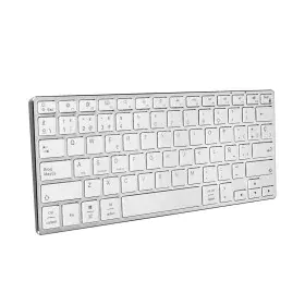 Clavier sans fil Subblim SUB-KB-3ADC200 BLUETOOTH 3.0 350 mAh Argenté Espagnol Qwerty QWERTY de Subblim, Claviers - Réf : M03...