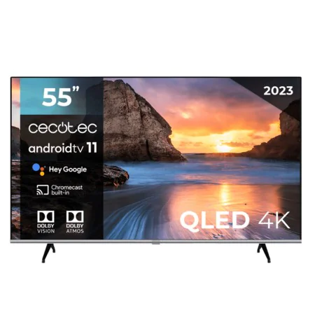 Télévision Cecotec VQU10055 4K Ultra HD HDR10 QLED de Cecotec, Téléviseurs - Réf : S5616459, Prix : 440,45 €, Remise : %