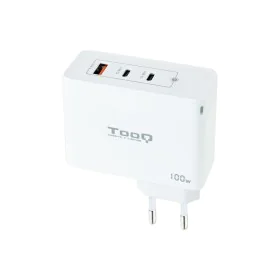 Cargador de Pared TooQ TQWC-GANQC2PD100W Blanco 100 W de TooQ, Cargadores - Ref: S5622807, Precio: 32,79 €, Descuento: %