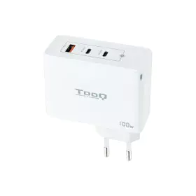 Caricabatterie da Parete TooQ TQWC-GANQC2PD100W Bianco 100 W di TooQ, Caricabatterie - Rif: S5622807, Prezzo: 32,79 €, Sconto: %