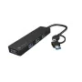 Hub USB Natec NHU-2023 Noir de Natec, Hubs de réseau - Réf : S5624677, Prix : 13,78 €, Remise : %