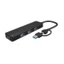 Hub USB Natec NHU-2023 Noir de Natec, Hubs de réseau - Réf : S5624677, Prix : 13,78 €, Remise : %