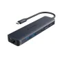 Hub USB-C 7 Puertos Hyper HD4003G Azul de Hyper, Hubs USB - Ref: S5626974, Precio: 88,60 €, Descuento: %