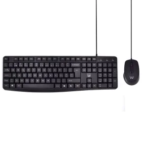 Teclado Ewent Negro QWERTY de Ewent, Teclados - Ref: S5627552, Precio: 14,74 €, Descuento: %