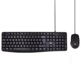 Keyboard Ewent Black QWERTY by Ewent, Keyboards - Ref: S5627552, Price: 14,14 €, Discount: %