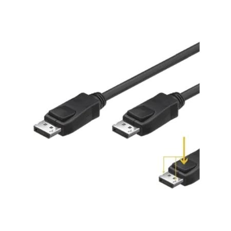 Câble DisplayPort Ewent Noir 2 m de Ewent, Câbles DisplayPort - Réf : S5627644, Prix : 8,14 €, Remise : %