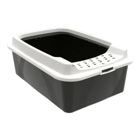 Cat Litter Box Rotho My Pet Bonnie Eco White/Black 57,2 x 39,3 x 20,9 cm by Rotho My Pet, Sand boxes - Ref: S6102023, Price: ...