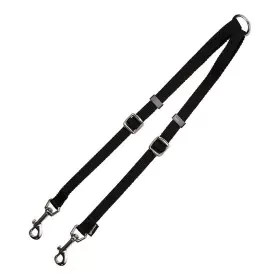 Coupling for 2-dog lead Gloria Black (1.6 x 35-56 cm) (1.6 x 35-56 cm) by Gloria, Leads - Ref: S6103298, Price: 8,54 €, Disco...