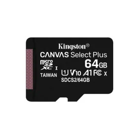 Micro SD Memory Card with Adaptor Kingston SDCS2/64GB-2P1A 64 GB by Kingston, Memory cards - Ref: M0301611, Price: 11,48 €, D...