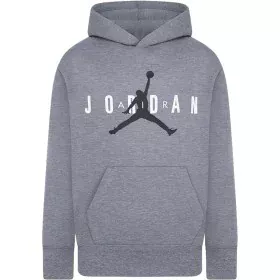 Sweat à capuche enfant Jordan Jordan Jumpman Sustainable Gris de Jordan, Garçon - Réf : S64123802, Prix : 51,35 €, Remise : %