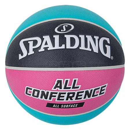 Pallone da Basket Spalding 84631Z Turchese 6 Anni di Spalding, Palle da Basket - Rif: S64128414, Prezzo: 25,47 €, Sconto: %