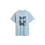 Camisola de Manga Curta Homem Vans VN0A5E7YCZI1 Azul celeste de Vans, Homem - Ref: S64136084, Preço: 33,15 €, Desconto: %