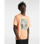 Camisola de Manga Curta Homem Vans VN0A5E7YD051 Laranja de Vans, Homem - Ref: S64136085, Preço: 32,33 €, Desconto: %