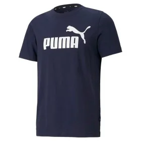 Camisola de Manga Curta Homem Puma Ess Logo de Puma, Homem - Ref: S64141593, Preço: 22,78 €, Desconto: %