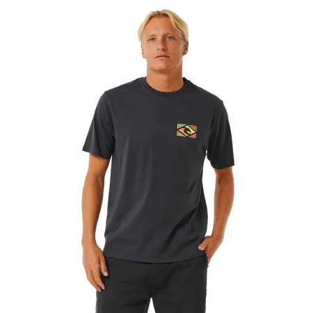 Men’s Short Sleeve T-Shirt Rip Curl Traditions Black by Rip Curl, Men - Ref: S64142028, Price: 25,48 €, Discount: %