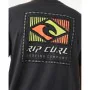 Camiseta de Manga Corta Hombre Rip Curl Traditions Negro de Rip Curl, Hombre - Ref: S64142028, Precio: 25,48 €, Descuento: %