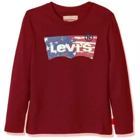 Camiseta de Manga Corta Hombre Levi's NI10337 Rojo Oscuro de Levi's, Hombre - Ref: S64144909, Precio: 22,41 €, Descuento: %