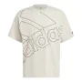 Camiseta de Manga Corta Hombre Adidas Giant Logo Beige de Adidas, Hombre - Ref: S6434722, Precio: 24,60 €, Descuento: %