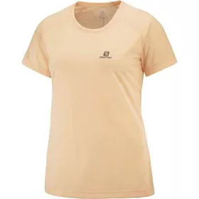 T-shirt à manches courtes femme Salomon Cross Rebel Jaune de Salomon, Femme - Réf : S6447641, Prix : 22,49 €, Remise : %