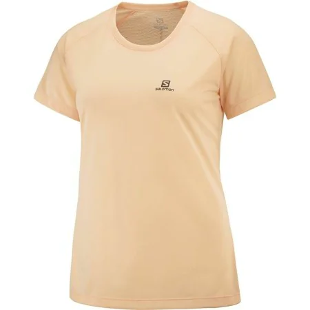 Camisola de Manga Curta Mulher Salomon Cross Rebel Amarelo de Salomon, Mulher - Ref: S6447641, Preço: 22,49 €, Desconto: %