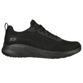 Walking Shoes for Women Skechers Bobs Squad Face Off Black by Skechers, Footwear - Ref: S6457037, Price: 57,58 €, Discount: %