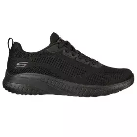 Zapatillas de Mujer para Caminar Skechers Bobs Squad Face Off Negro de Skechers, Zapatillas - Ref: S6457037, Precio: 57,58 €,...