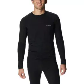 Maglia a Maniche Lunghe Uomo Columbia Midweight Stretch Nero di Columbia, Uomo - Rif: S6470002, Prezzo: 44,35 €, Sconto: %