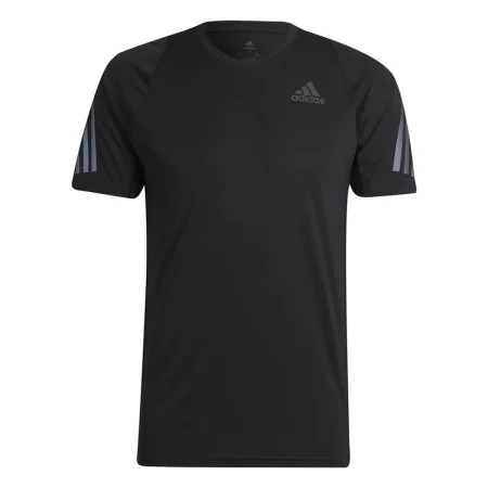 Camiseta de Manga Corta Hombre Adidas Run Icon Negro de Adidas, Hombre - Ref: S6486759, Precio: 32,49 €, Descuento: %