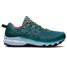 Baskets Asics Trabuco 10 Bleu Vert de Asics, Homme - Réf : S6490764, Prix : 84,85 €, Remise : %