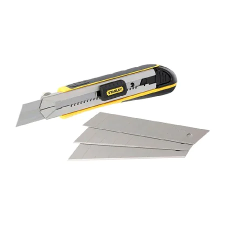 Cutter Stanley 25 mm 4 feuilles de Stanley, Cutters - Réf : S6500443, Prix : 18,69 €, Remise : %