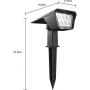 Lampe solaire Lumisky Curtis Gris (2 Unités) de Lumisky, Eclairage solaires - Réf : S71001488, Prix : 56,58 €, Remise : %